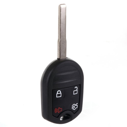 2x Remote Key Fob replacement Fit For Ford Fiesta 2015 2016 2017-2019 4 Buttons - Picture 3 of 7
