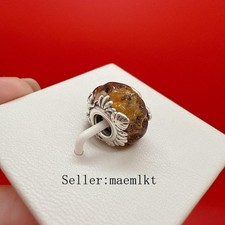 New 925 Sterling Silver The Lion King Murano Glass Charm,Murano Charm 793252c00