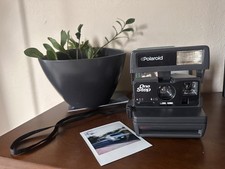 Vintage Polaroid One Step 600 Instant Film Camera - Tested  Works 