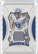 2024 National Treasures Century Materials Holo Silver 16/25 Aidan Hutchinson 6fs