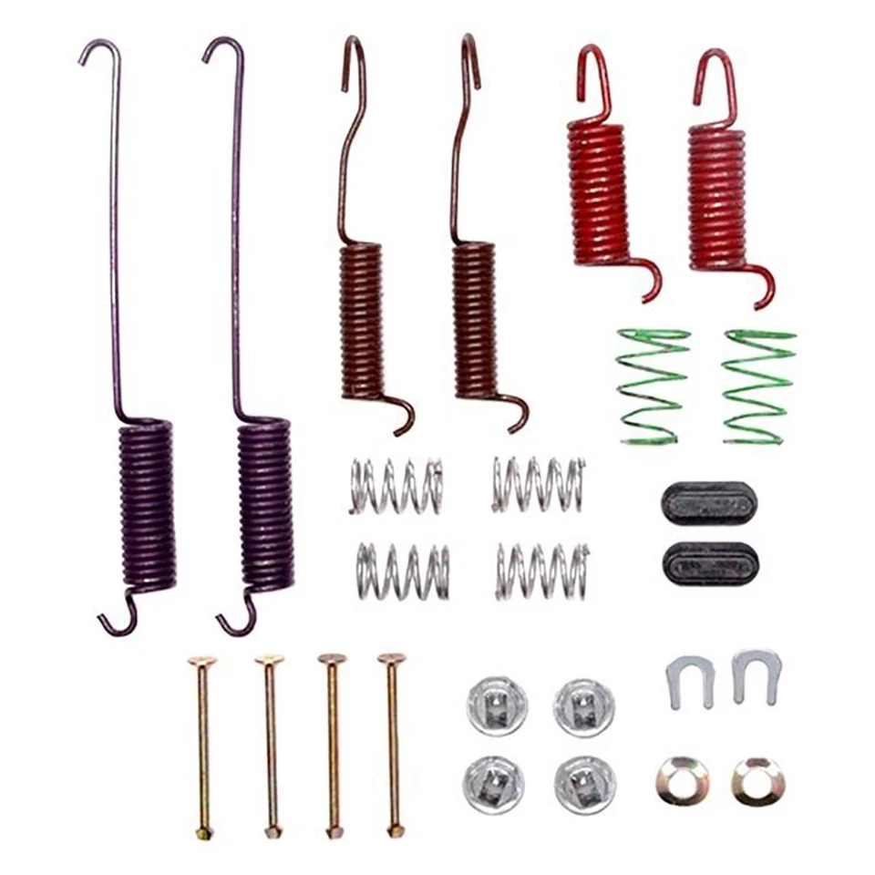 Kit de herrajes de tambores de freno y zapatas de freno traseras para Dodge Dakota 2000-2002 Foto 4 de 4