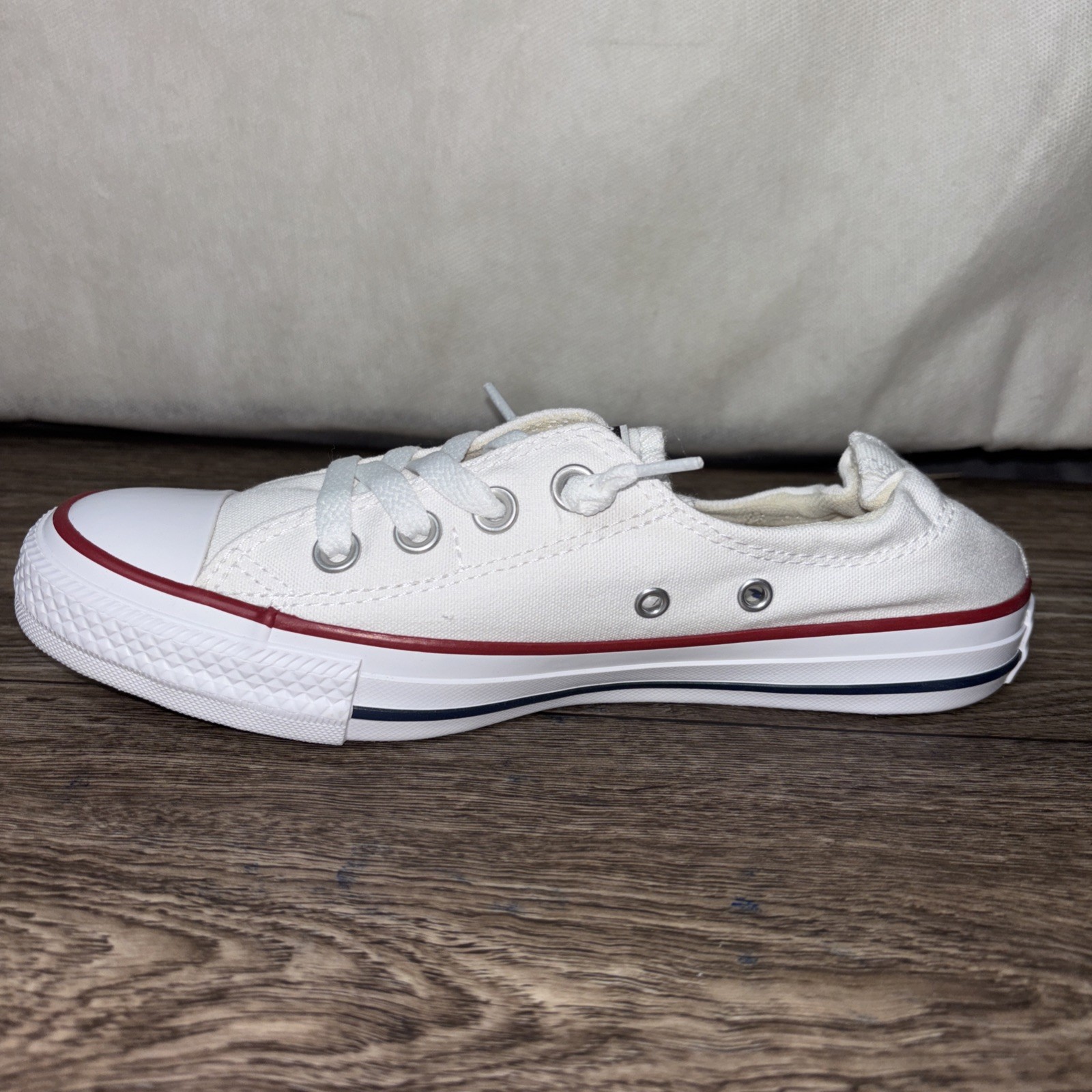 Converse Chuck Taylor All Star Shoreline Slip Low Top Women’s Sneaker - White thumbnail 7