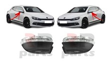 Für VW Scirocco 08-17, VW EOS 08-15 Seitenspiegelblinker Mit Licht Paar Set