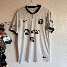 Club America Mexico Futbol Soccer New Nike Jersey L Size Henry Martin Flawed