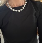 Freshwater and Tahitian Pearl Necklace 17” NWOT — photo 5