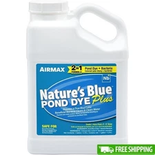 Pond Dye Plus 2-in-1 Water Clarity Treatment Large Ponds Safe Fish Wildlife New