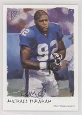 2002 Topps Gallery Michael Strahan #55 HOF 0t6c
