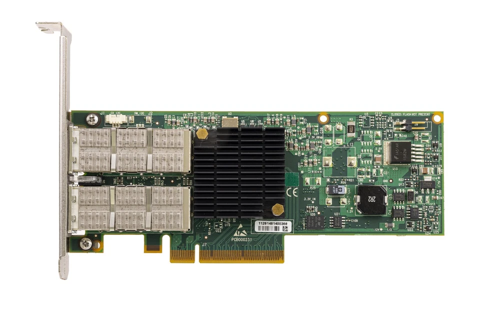 Network Card Mellanox ConnectX-2 VPI 2x40GbE QSFP+ PCIe 2.0x8 MHQH29B-XTR - Image 2 of 3