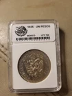 Photo of a 1925 Mexico Un Peso Silver from an eBay listing that sold on Jul 19, 2026