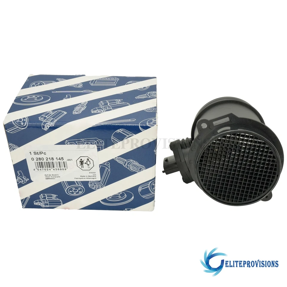 NEW Mass Air Flow Sensor MAF 0280218145 For Bosch Porsche Boxster Cayman 2.7L-H6 Foto 3 de 4