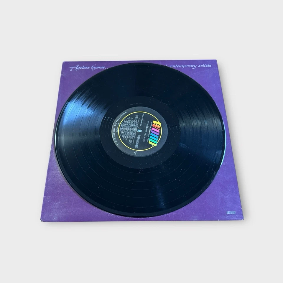 Hymns For All Ages Vinyl LP Word Records 1983 SPCN7-01 8905 - Image 3 of 4