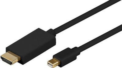 MicroConnect Mini DisplayPort 1.2 Auf HDMI Kabel 2m Audioübertragung 1 Stück