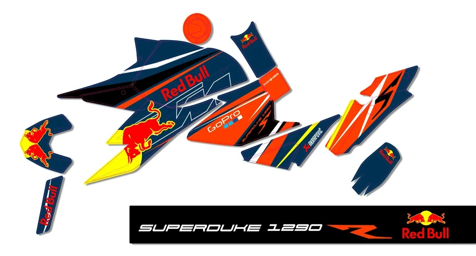 graphic kit for KTM SUPERDUKE 1290 R 2020 - 2024 - Immagine 2 di 3