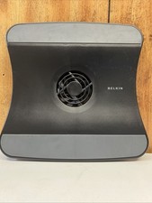 Belkin Laptop Cooling Stand USB fan F5L001 Black TESTED WORKING