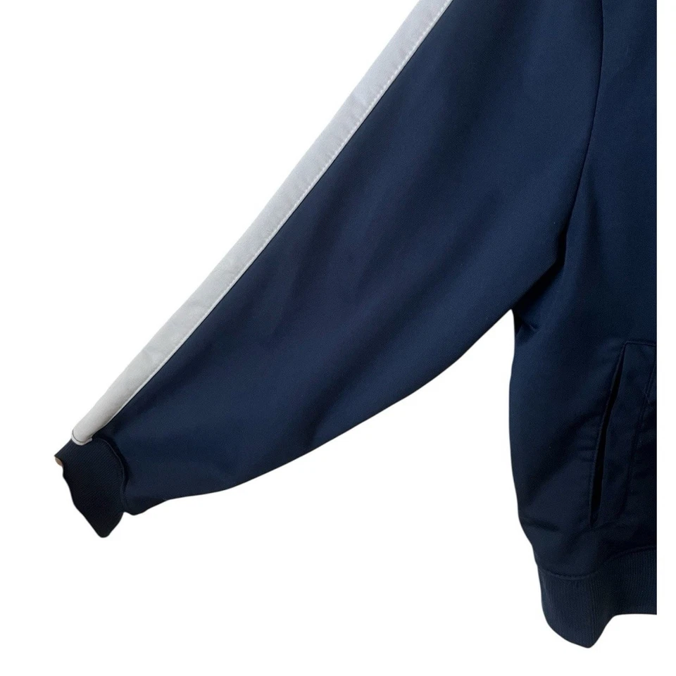 Chaqueta Juvenil Mighty Fine NASA Grande Azul Entrenamiento Atlético Pista Deportiva Foto 3 de 4