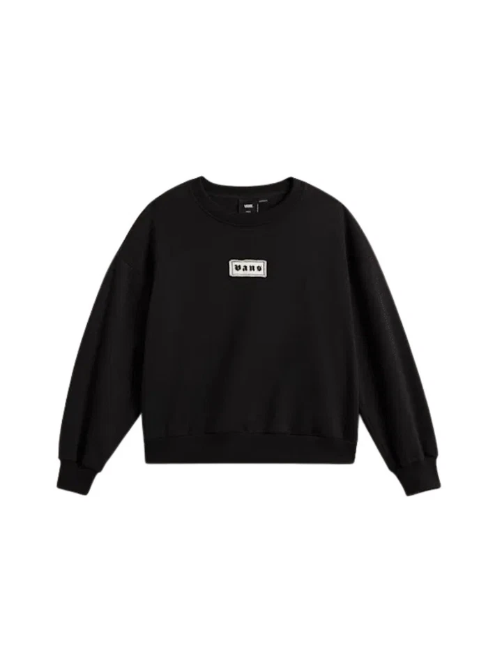 Sweat-Shirt Vans Féminin, Coton, Couleur Noire, Vestibilité Régulier, Modèle VN0 - Photo 1/1