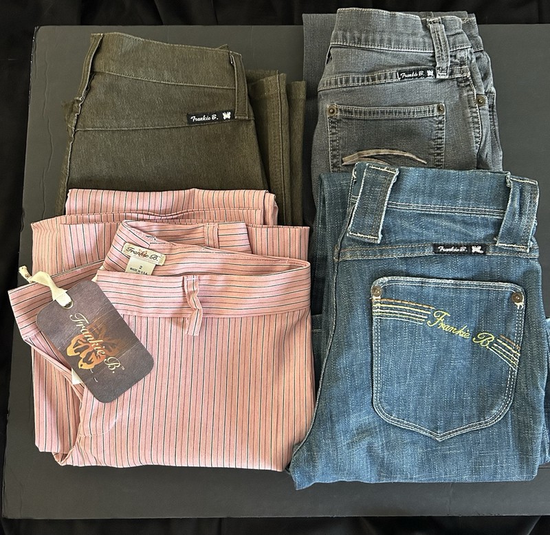 #100 Frankie B. Bundle of  4 Pants