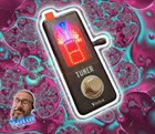 Mini BLACK Chromatic Tuner Pedal BRIGHT LED Display True Bypass Guitar Bass WIN!