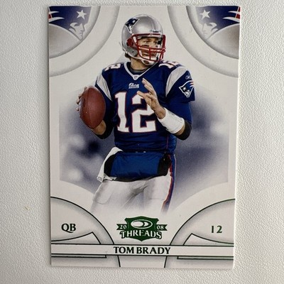 Tom Brady 2008 Donruss Threads #23 Century Proof Green /200 Patriots