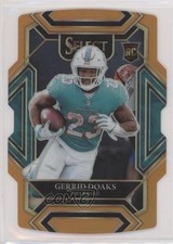 2021 Panini Select Club Level Orange Prizm Die-Cut /249 Gerrid Doaks #300 7l6