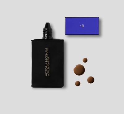 VICTORIA BECKHAM LUMINOUS FOUNDATION DROPS SHADE 14 DARK NEW IN BOX 1 Fl OZ