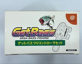 SEGA Dream Cast  "Get Bass" Dedicated controller set Boxed Tested 2456-2