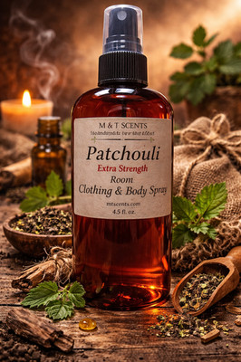 PATCHOULI EXTRA Strength Room and Clothing Spray 4.5oz   Vintage Hippie Scent