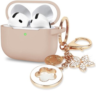 Funda Protectora De Silicona Compatible Con For Airpods 4Th 2024 Cover Women