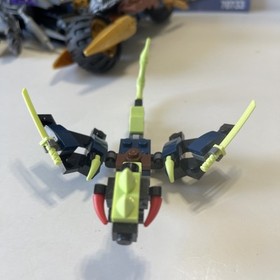 LEGO Ninjago 70733 Blaster Bike & 70722 Overborg attack w/ manual No Minifigures