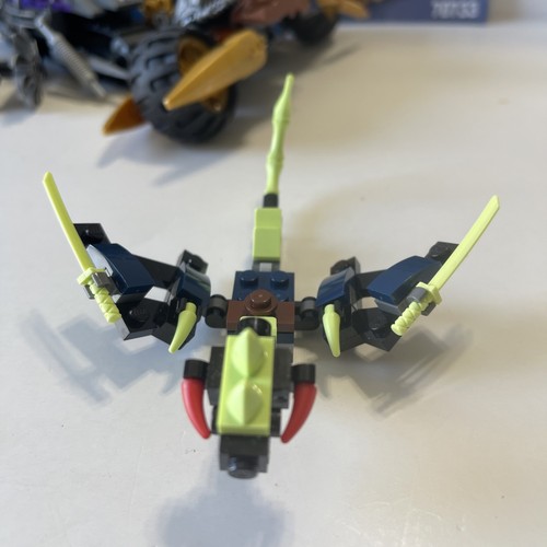 LEGO Ninjago 70733 Blaster Bike & 70722 Attacco Overborg con Manuale No Minifigures - Foto 20 di 24