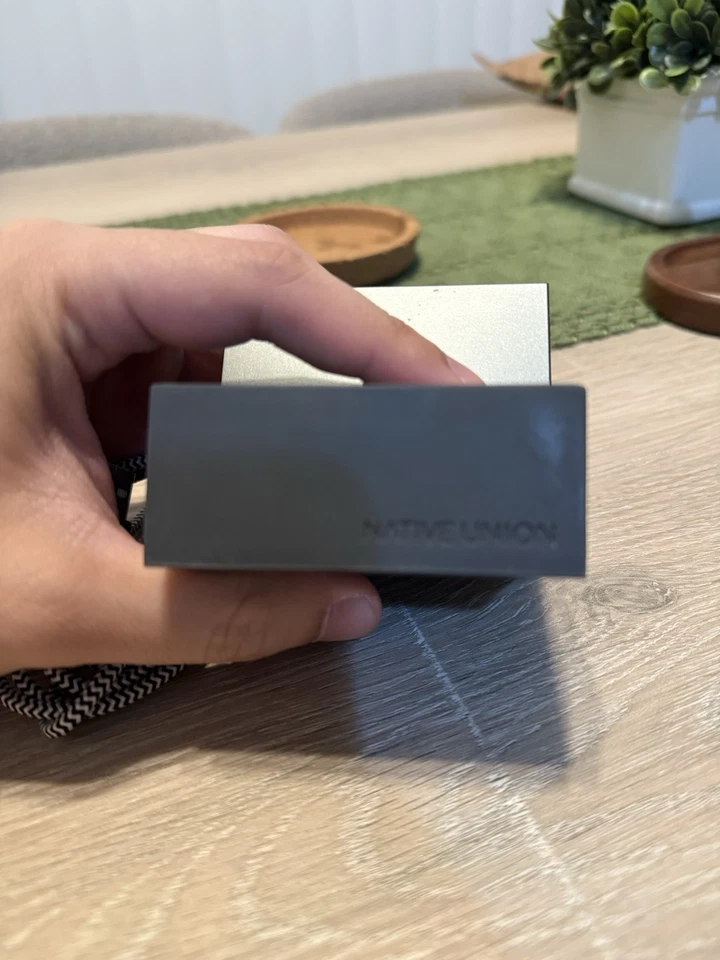 Native Union Weighted DOCK for Apple iPhone 15 14 Pro Max 13 12 11 XS Max XR X - Image 2 of 4