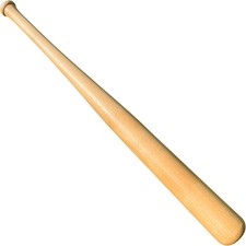 Genuine Solid Beech Wood Baseball Bat - 27" 29" 31" Youth Baseball Bats, Tbal...