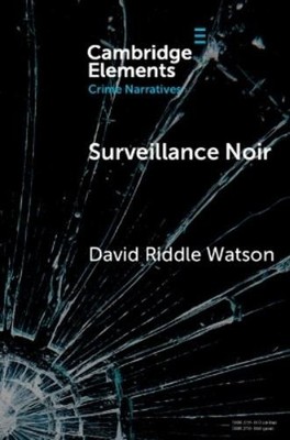 David Riddle Watson Surveillance Noir (Taschenbuch) Elements in Crime Narratives