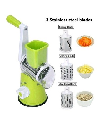 HANDSCHNEIDER SPIRALSCHNEIDER GEMÜSESCHNEIDER 3 IN 1 KÜCHE REIBE 