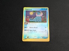 Pokemon Vaporeon Reverse Holofoil 25/100 - EX Sandstorm on eBay