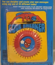 1980 AMAZING SPIDER-MAN Code Breaker w/ Card NEW SEALED 