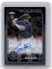2024 Topps Chrome #RA-CK Connor Kaiser Rookie Autographs