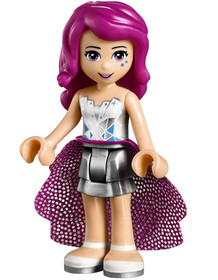 LEGO FRIENDS POP STAR TV STAGE SHOW GUITAR DRUM Figures Sparkle Skirt Cape 41105