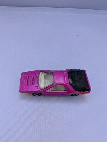 Vintage Matchbox Superfast No. 75 Alfa Carabo - Metallic Pink 1970 England