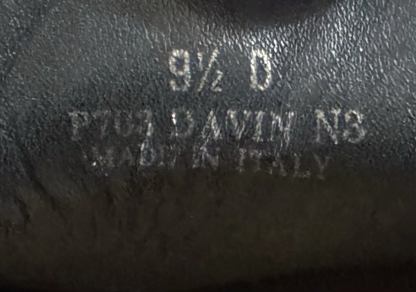 Coach Davin caricatore in pelle taglia 9 5