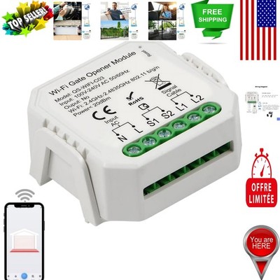 Innovative Garage Door Opener with WiFi Control & Geofencing - All Major Brands