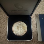 2006 United States Mint 1 oz .999 Silver American Eagle Bullion Coin w/ Box — photo 3
