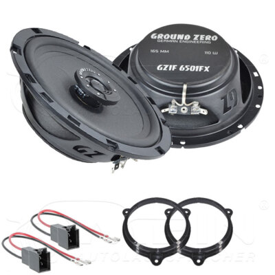 GROUND ZERO LAUTSPRECHER für RENAULT LAGUNA III 2007-2015 Front Vorn 110W #AJ4O