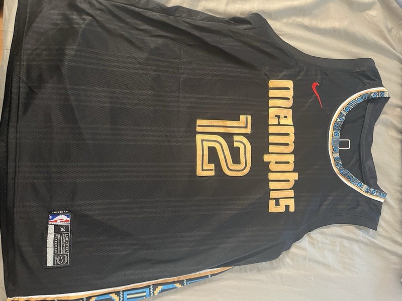 Nike Ja Morant Memphis Grizzlies Dri-FIT Swingman Jersey EMBROIDERED AUTHENTIC