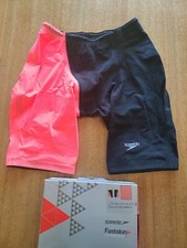 Speedo LZR Elite 2 Jammer 27 Black/Coral Tried on 