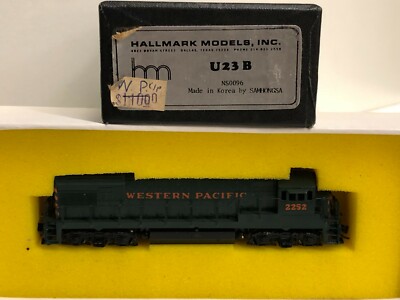Hallmark Models N-scale U23B Brass Locomotive (#23)