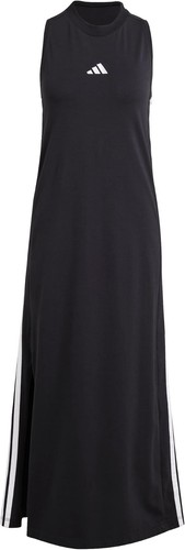 adidas Women's 3-Stripes Long Racerback Dress - Black / L