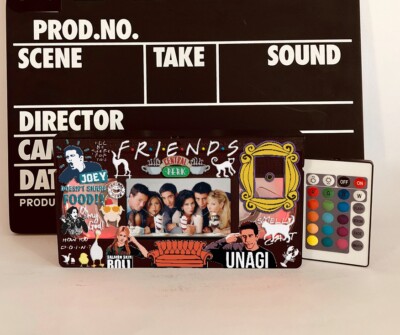Retro VHS Lamp, Friends (TV Show) VHS tape, Gift Halloween, Horror Movie Lamp