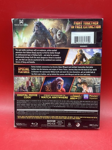 Godzilla X Kong: the New Empire (Blu-ray, 2024) - Picture 2 of 2