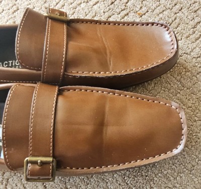 Kenneth Cole Reaction Mens Talan Buckle Driver Loafer Shoes  display picture 2